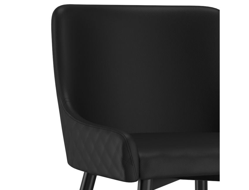 Black Dining Chair (Set of 2)