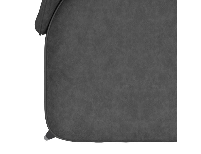 Vintage Grey and Black Dining Chair (Set of 2)