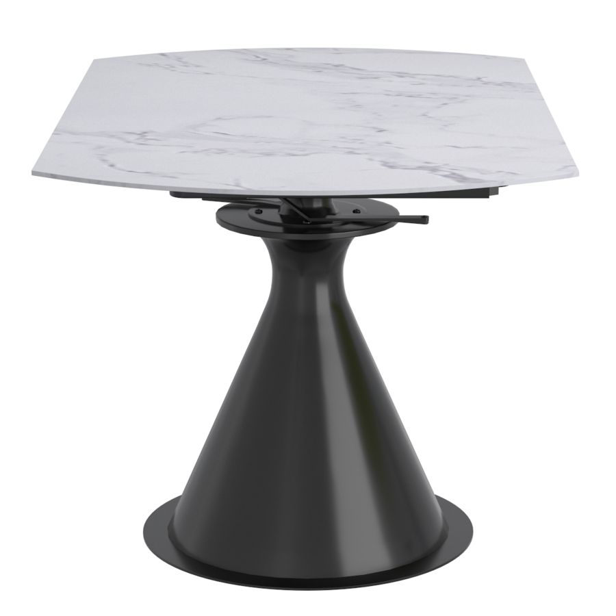 Round Pedestal Dining Table w/Extension