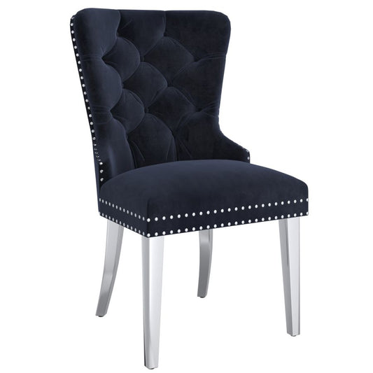 Velvet Dining Chairs (Set of 2)