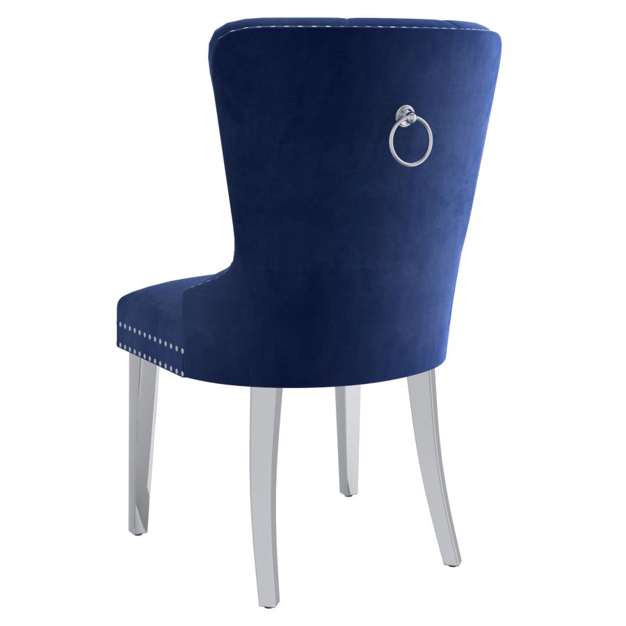 Velvet Dining Chairs (Set of 2)