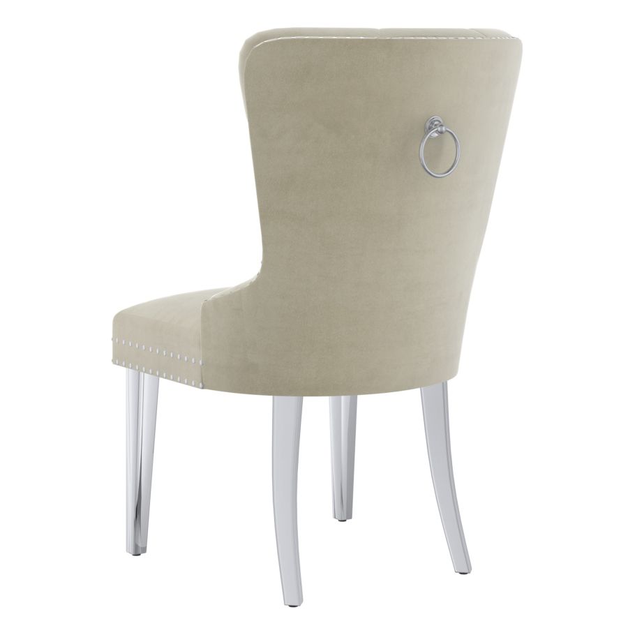 Velvet Dining Chairs (Set of 2)