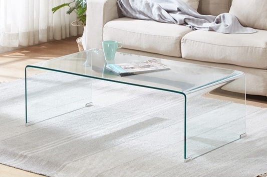 Glass Coffee Table and End Table (Sold Seperately)