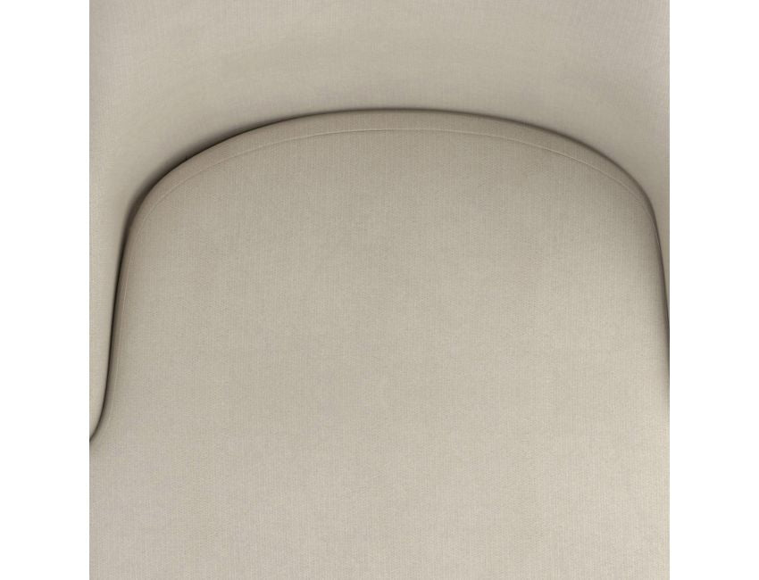 Beige and Black Dining Chair (Set of 2)